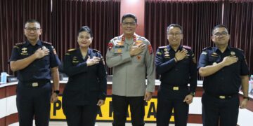 Kapolda Kaltara Terima Kunjungan Kepala Bea & Cukai Kaltimtara