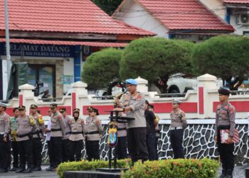 Kabidpropam Polda Kaltara Laksanakan Pengawasan dan Pembinaan di Polres Nunukan