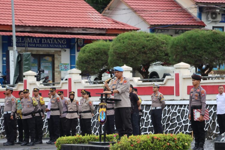 Kabidpropam Polda Kaltara Laksanakan Pengawasan dan Pembinaan di Polres Nunukan