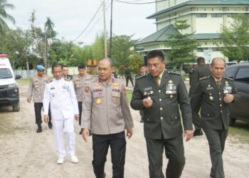 Puncak Peringatan HUT Ke-80 TNI, Polda Kaltara Berikan Surprise di Korem 092/Maharajalila