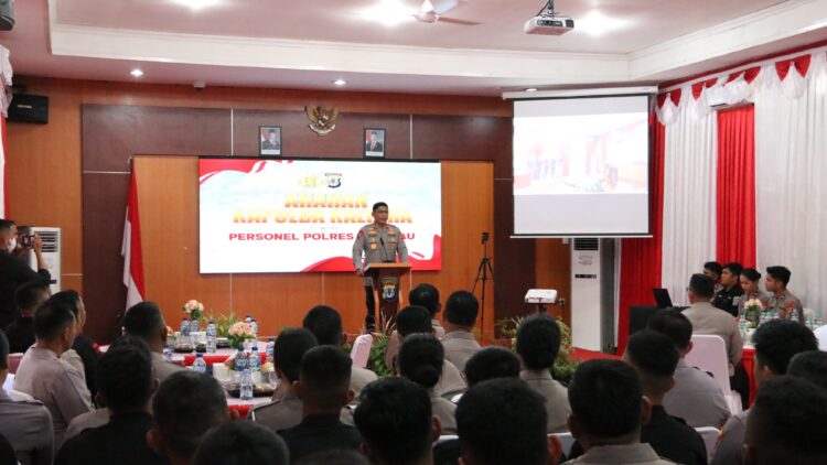 Kapolda Kaltara Irjen Pol. Djati Wiyoto Abadhy, S.I.K Lakukan Kunjungan Kerja ke Polres Malinau