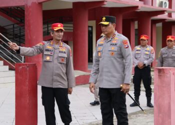Kapolda Kaltara Tinjau Kondisi SPN Polda Kaltara di Malinau