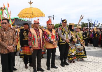 Kapolda Kaltara Hadiri Pembukaan Festival Budaya Irau XI dan HUT ke-26 Kabupaten Malinau