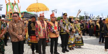 Kapolda Kaltara Hadiri Pembukaan Festival Budaya Irau XI dan HUT ke-26 Kabupaten Malinau