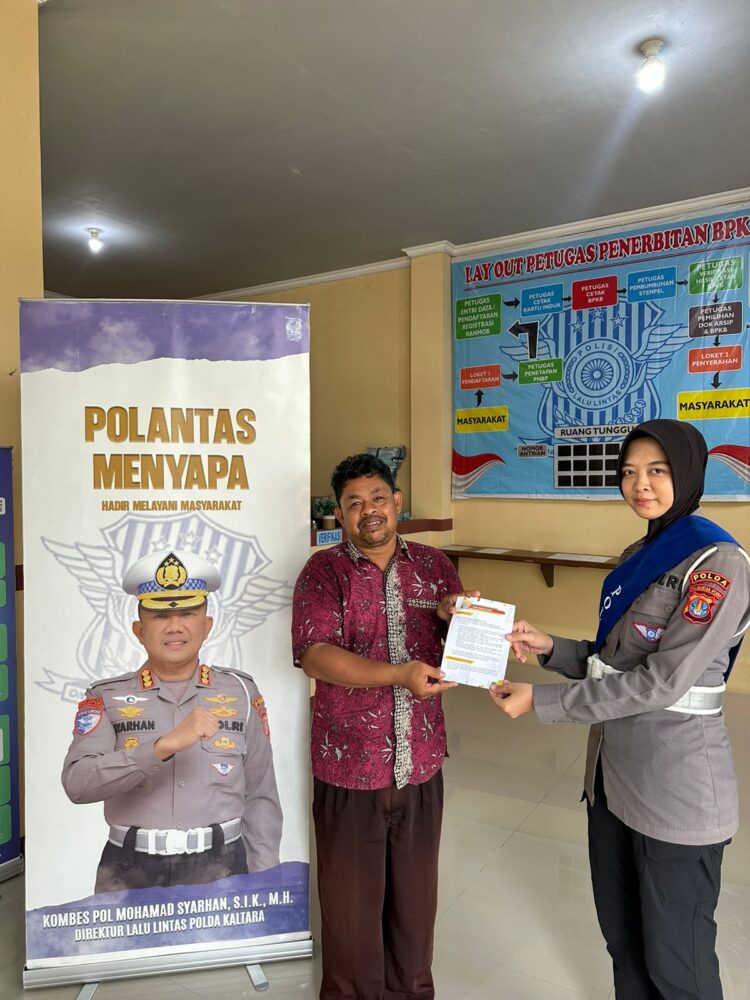 Sebagai Inovasi Pelayanan Publik, Ditlantas Polda Kaltara Tingkatkan Kehadiran Humanis, Tegas dan Responsif