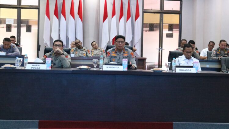 Polda Kaltara Mengikuti Sosialisasi Implementasi KUHP Baru Secara Virtual oleh Divkum Polri