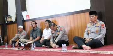 Binrohtal Rutin Polda Kaltara, Personel Nasrani Rayakan HUT ke-2 Gereja Oikumene Hosana Polda Kaltara