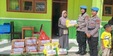 Bidpropam Polda Kaltara Laksanakan Bakti Sosial di Pondok Pesantren Nurul Mujahidah