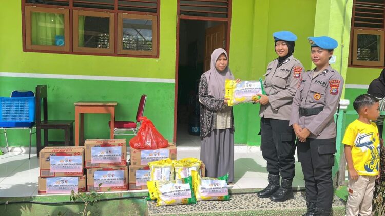Bidpropam Polda Kaltara Laksanakan Bakti Sosial di Pondok Pesantren Nurul Mujahidah