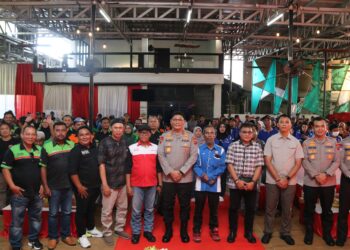 Jaga Kondusifitas Dalam Penyelesaian Persoalan Ketenagakerjaan, Kapolda Silahturahmi Dengan Serikat buruh