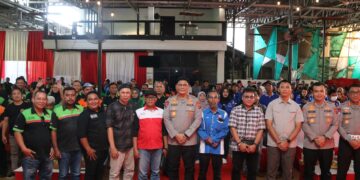 Jaga Kondusifitas Dalam Penyelesaian Persoalan Ketenagakerjaan, Kapolda Silahturahmi Dengan Serikat buruh