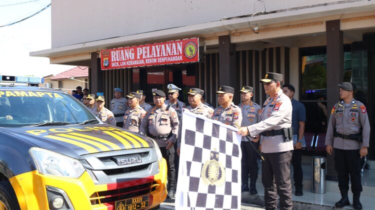 Peluncuran Pamapta Sebagai Wajah Baru Polri Berikan Pelayanan Lebih Baik