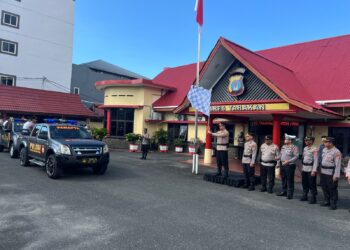 Kapolres Tarakan Pimpin Apel Launching PAMAPTA Polres Tarakan Polda Kaltara: Tegaskan Komitmen Menuju Polri yang Lebih Presisi