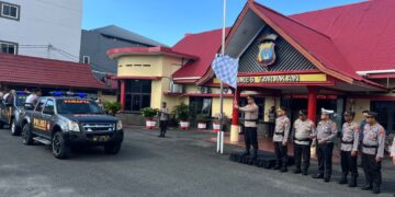 Kapolres Tarakan Pimpin Apel Launching PAMAPTA Polres Tarakan Polda Kaltara: Tegaskan Komitmen Menuju Polri yang Lebih Presisi