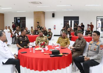 Kapolda Hadiri Silahturahmi Pemprov Kaltara, Forkopimda dan Ramah Tamah dengan Kajati Baru