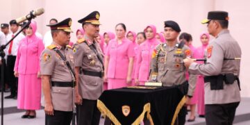 Gantikan Brigjen Pol. Soeseno Noerhandoko, S.I.K., Brigjen Pol. Andries Hermanto, S.I.K., S.H., M.Si.,  Resmi Jabat Wakapolda Kaltara