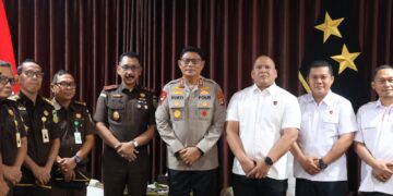 Silaturahmi, Kapolda Kaltara Terima Kunjungan  Kajati Kaltara