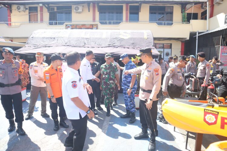 Serius Tangani Bencana, Polres Tarakan Gelar Apel Kesiapan Tanggap Darurat