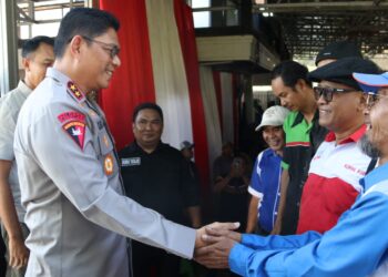 Kapolda Kaltara Ajak Elemen Buruh dan Komunitas Ojol Bersinergi Jaga Kamtibmas