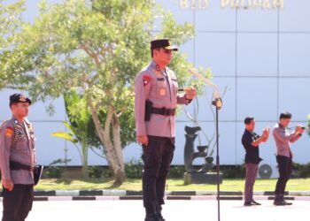 Antisipasi Bahaya Hidrometeorologi, Polda Kaltara Gelar Apel Kesiapsiagaan