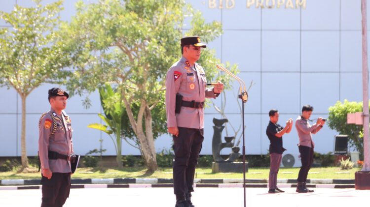 Antisipasi Bahaya Hidrometeorologi, Polda Kaltara Gelar Apel Kesiapsiagaan