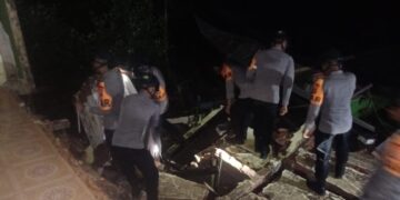 Gempa Guncang Tarakan, Polres Tarakan dan Brimobda Kaltara Dikerahkan Bantu Pengamanan dan Evakuasi