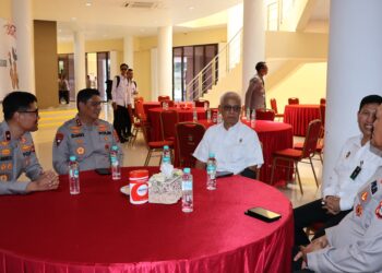 Kapolda Kaltara Sambut Kedatangan Tim Kompolnas di Polda Kaltara
