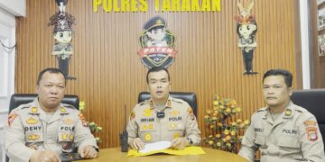 Polres Tarakan Berhasil Data 12 Titik Terdampak Gempa