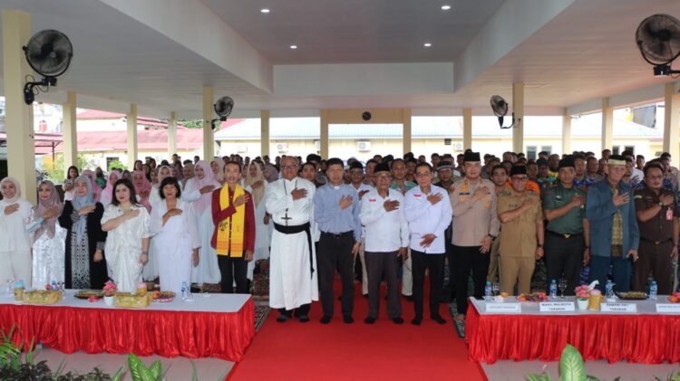 TNI/Polri, Pemuka Agama dan Masyarakat Doa Bersama Wujud Sinergitas Dalam Menghadapi Bencana