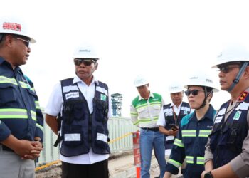 Kapolda Kaltara Dampingi Gubernur Tinjau Kawasan Industri Strategis PT. KIPI dan PT. KAI