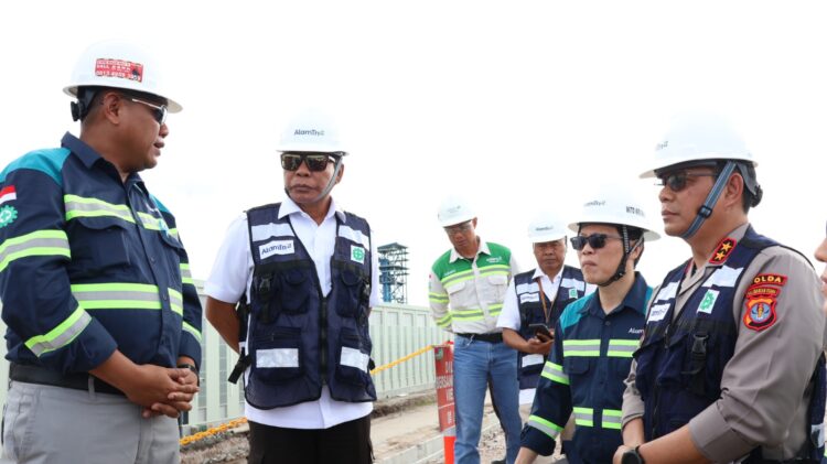 Kapolda Kaltara Dampingi Gubernur Tinjau Kawasan Industri Strategis PT. KIPI dan PT. KAI