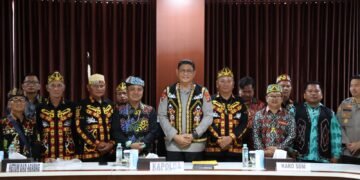 Kapolda Kaltara Terima Audiensi Dewan Adat Dayak Agabag, Perkuat Sinergi Jaga Perbatasan