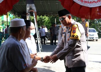 Kapolda Kaltara Turut Melayat di Kediaman Almarhum Ketua FKUB Kaltara, H. Abdul Djalil Fatah