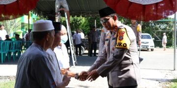 Kapolda Kaltara Turut Melayat di Kediaman Almarhum Ketua FKUB Kaltara, H. Abdul Djalil Fatah