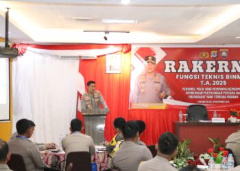 Rakernis Fungsi Teknis Binmas, Ditbinmas Polda Kaltara Perkuat Peran “Polisi Penolong”
