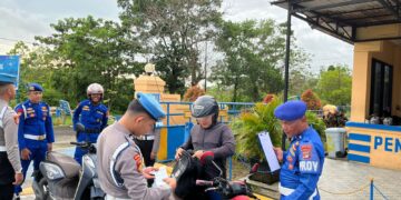 Bidpropam Polda Kaltara Laksanakan Operasi Gaktibplin di Mako Ditpolairud Polda Kaltara