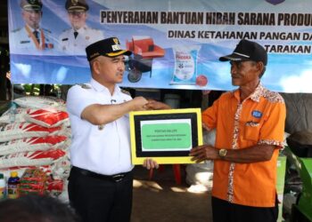 12 Kelompok Tani di Tarakan Dapat Bantuan Hibah dari Walikota