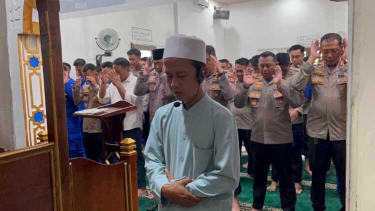 Syukuran HUT Ke-75 Polairud Polda Kaltara, Gelar Sholat Ghaib, Istighosah, dan Doa Bersama untuk Korban Bencana