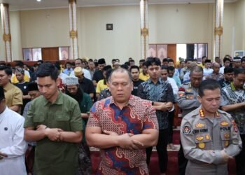Polda Kalimantan Utara Gelar Sholat Ghaib dan Doa Bersama untuk Korban Bencana di Sumatera