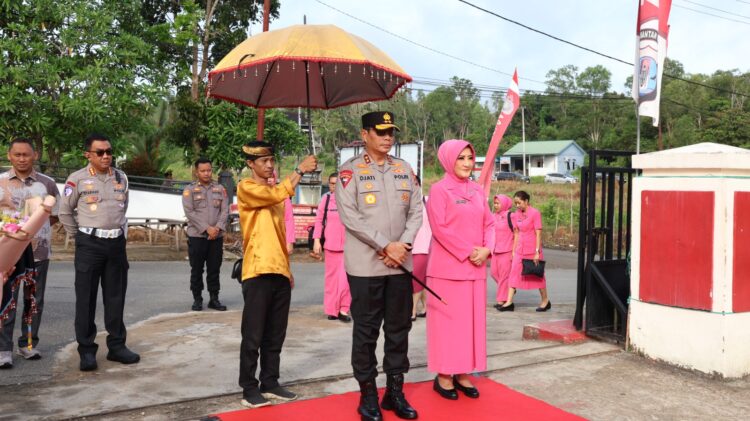Kunjungan Kerja Kapolda ke Polres Nunukan, Tekankan Pengawasan Perbatasan dan Pelayanan Publik