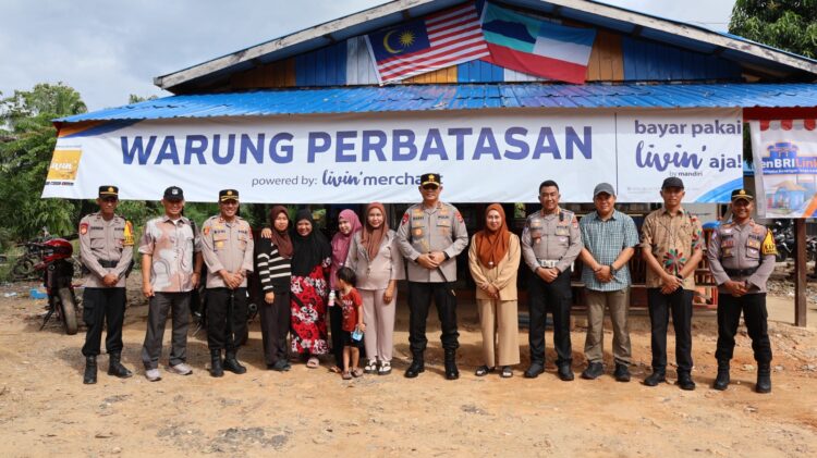 Kapolda Kaltara Tinjau Patok Perbatasan Indonesia–Malaysia di Sebatik