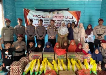 HUT Reserse Polri ke-78, Dit’reskrimum Bakti Sosial ke Panti Asuhan