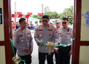 Kunker Kapolda Kaltara di Polres Tana Tidung, Resmikan Fasilitas Layanan Public