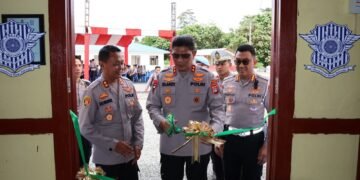 Kunker Kapolda Kaltara di Polres Tana Tidung, Resmikan Fasilitas Layanan Public