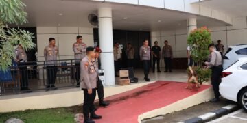 Ditsamapta Polda Kaltara Gelar Simulasi Unit K-9 untuk Meningkatkan Kemampuan Satwa