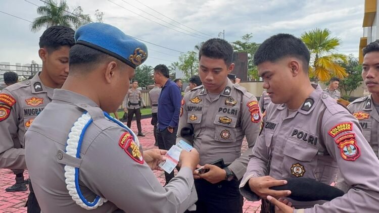 Bidpropam Polda Kaltara Gelar Operasi Gaktibplin di Polresta Bulungan