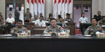 Mantapkan Oprasi Lilin Kayan 2025, Polda Gelar Latihan Pra Operasi