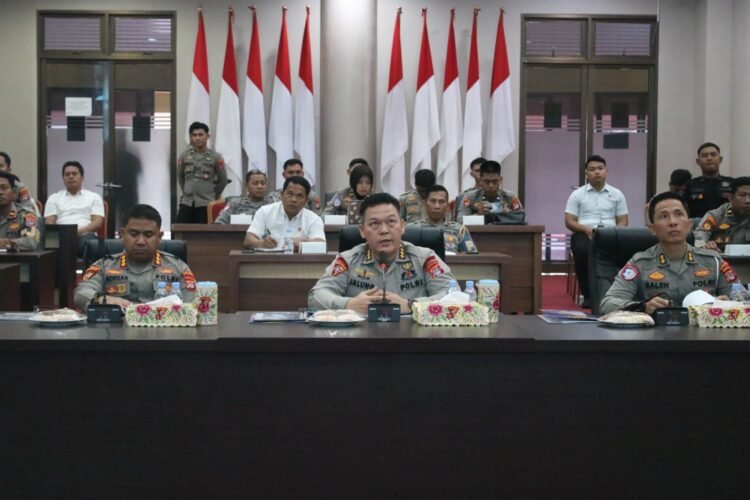 Mantapkan Oprasi Lilin Kayan 2025, Polda Gelar Latihan Pra Operasi