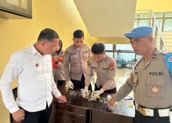 Bidpropam Polda Kaltara Laksanakan Pemeriksaan Urine Kepada Personel Polda Kaltara
