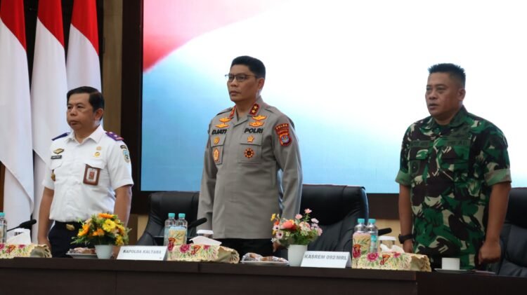 Kapolda Kaltara Rakor Lintas Sektor, Ops Lilin Kayan 2025 Siap Dimulai